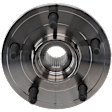Front, Driver or Passenger Side Wheel Hub, With Bearing, Without Sensor, 5 x 5.5 in. Bolt Pattern