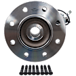 Front, Driver Side Wheel Hub, With Bearing, With Sensor, 8 x 6.5 in. Bolt Pattern, 4WD