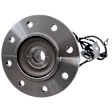 Front, Driver Side Wheel Hub, With Bearing, With Sensor, 8 x 6.5 in. Bolt Pattern, 4WD