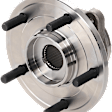 Front, Driver or Passenger Side Wheel Hub, With Bearing, 5 x 5 in. Bolt Pattern