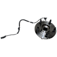 Front, Driver or Passenger Side Wheel Hub, With Bearing, With Sensor, 5 x 5.5 in. Bolt Pattern