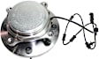 Front, Driver or Passenger Side Wheel Hub, With Bearing, With Sensor, 8 x 6.5 in. Bolt Pattern, RWD