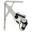 Front, Passenger Side Power Window Regulator, With Motor