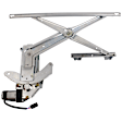 Front, Driver Side Power Window Regulator, With Motor