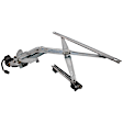 Front, Driver Side Power Window Regulator, With Motor