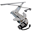 Front, Driver Side Power Window Regulator, With Motor