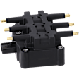 Ignition Coil, For V6 Engine Model, Assembly, 4-Blade Terminal Type, Distributorless Mounting