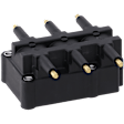 Ignition Coil, For V6 Engine Model, Assembly, 4-Blade Terminal Type, Distributorless Mounting