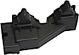 1997 Dodge Dakota - Front, Driver Side Window Switch, Black, Standard OE Replacement
