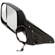 Driver Side Towing Mirror, Power Adjust, Heated, Power Folding, Textured Black, In-housing Signal Light, No Memory, With Puddle Light, No Auto-Dim, With Blind Spot Glass