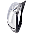 Driver Side Mirror, Power Adjust, Heated, Manual Folding, Chrome, In-housing Signal Light, With Memory, No Puddle Light, No Auto-Dim, No Blind Spot Feature