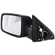 2019 Ram 1500 Classic - Driver Side Mirror, Power Adjust, Heated, Chrome, Power Folding, In-housing Signal Light, No Blind Spot Feature, With Memory, With Puddle Light, No Auto-Dim