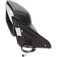 Driver Side Mirror, Power Adjust, Heated, Power Folding, Textured Black, In-housing Signal Light, No Memory, With Puddle Light, No Auto-Dimming, No Blind Spot Feature
