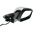 Passenger Side Mirror, Power Adjust, Heated, Manual Folding, Chrome, No Signal Light, No Memory, No Puddle Light, No Auto-Dim, No Blind Spot Feature