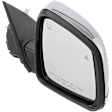 2019 Dodge Durango - Passenger Side Mirror, Power Adjust, Heated, Chrome, Manual Folding, In-housing Signal Light, With Blind Spot Detection in Glass, With Memory, No Puddle Light, No Auto-Dim