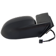 Passenger Side Mirror, Power Adjust, Non-Folding, Heated, Textured Black, No Signal Light, No Memory, No Puddle Light, No Auto-Dimming, No Blind Spot Feature