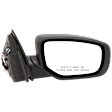 Passenger Side Mirror, Power Adjust, Manual Folding, Non-Heated, Paintable, No Signal Light, No Memory, No Puddle Light, No Auto-Dimming, No Blind Spot Feature