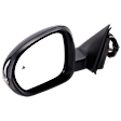 Driver Side Mirror, Power Adjust, Heated, Power Folding, Paintable, In-housing Signal Light, No Memory, No Puddle Light, No Auto-Dim, With Blind Spot Detection in Glass