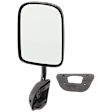 Driver Side Mirror, Non-Towing, Manual Adjust, Manual Folding, Non-Heated, Textured Black, No Signal Light, No Memory, No Puddle Light, No Auto-Dimming, No Blind Spot Feature