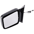Driver Side Mirror, Manual Adjust, Non-Folding, Non-Heated, Paintable, No Signal Light, No Memory, No Puddle Light, No Auto-Dimming, No Blind Spot Feature