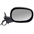 Passenger Side Mirror, Non-Towing, Power Adjust, Manual Folding, Heated, Textured Black, No Signal Light, No Memory, No Puddle Light, No Auto-Dimming, No Blind Spot Feature