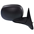 Passenger Side Mirror, Non-Towing, Power Adjust, Manual Folding, Heated, Textured Black, No Signal Light, No Memory, No Puddle Light, No Auto-Dimming, No Blind Spot Feature