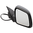 Passenger Side Mirror, Power Adjust, Heated, Manual Folding, Paintable, In-housing Signal Light, With Memory, No Puddle Light, No Auto-Dim, No Blind Spot Feature