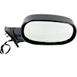 Passenger Side Mirror, Power Adjust, Manual Folding, Non-Heated, Textured Black, No Signal Light, No Memory, No Puddle Light, No Auto-Dimming, No Blind Spot Feature