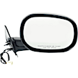 Passenger Side Mirror, Power Adjust, Manual Folding, Non-Heated, Textured Black, No Signal Light, No Memory, No Puddle Light, No Auto-Dimming, No Blind Spot Feature