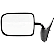 Driver Side Mirror, Manual Adjust, Non-Heated, Manual Folding, Textured Black, No Signal Light, No Memory, No Puddle Light, No Auto-Dim, No Blind Spot Feature
