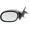 Driver Side Mirror, Manual Adjust, Non-Folding, Non-Heated, Paintable, No Signal Light, No Memory, No Puddle Light, No Auto-Dimming, No Blind Spot Feature