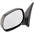 Driver Side Mirror, Non-Towing, Manual Adjust, Manual Folding, Non-Heated, Textured Black, No Signal Light, No Memory, No Puddle Light, No Auto-Dimming, No Blind Spot Feature