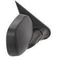 Passenger Side Mirror, Manual Adjust, Manual Folding, Non-Heated, Textured Black, No Signal Light, No Memory, No Puddle Light, No Auto-Dimming, No Blind Spot Feature
