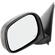 2005 Dodge Ram 3500 - Driver Side Mirror, For Models Without Towing Package, Power Adjust, Heated, Textured Black, Manual Folding, No Signal Light, No Blind Spot Feature, No Memory, No Puddle Light, No Auto-Dim