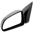 Driver Side Mirror, Manual Adjust, Non-Folding, Non-Heated, Textured Black, No Signal Light, No Memory, No Puddle Light, No Auto-Dimming, No Blind Spot Feature