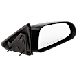 Passenger Side Mirror, Manual Adjust, Non-Folding, Non-Heated, Textured Black, No Signal Light, No Memory, No Puddle Light, No Auto-Dimming, No Blind Spot Feature