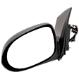 Driver Side Mirror, Power Adjust, Non-Folding, Non-Heated, Textured Black, No Signal Light, No Memory, No Puddle Light, No Auto-Dimming, No Blind Spot Feature