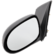 Driver Side Mirror, Manual Adjust, Non-Folding, Non-Heated, Textured Black, No Signal Light, No Memory, No Puddle Light, No Auto-Dimming, No Blind Spot Feature