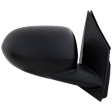 Passenger Side Mirror, Manual Adjust, Non-Folding, Non-Heated, Textured Black, No Signal Light, No Memory, No Puddle Light, No Auto-Dimming, No Blind Spot Feature