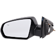 Driver Side Mirror, Power Adjust, Non-Folding, Heated, Paintable, No Signal Light, No Memory, No Puddle Light, No Auto-Dimming, No Blind Spot Feature