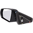 Driver Side Mirror, Power Adjust, Non-Folding, Heated, Paintable, No Signal Light, No Memory, No Puddle Light, No Auto-Dimming, No Blind Spot Feature