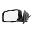 Driver Side Mirror, Power Adjust, Manual Folding, Heated, Textured Black, No Signal Light, No Memory, No Puddle Light, No Auto-Dimming, No Blind Spot Feature