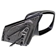 2013 Dodge Journey - Passenger Side Mirror, Power Adjust, Heated, Textured Black, Manual Folding, No Signal Light, No Blind Spot Feature, No Memory, No Puddle Light, No Auto-Dim