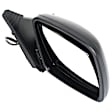 2013 Dodge Journey - Passenger Side Mirror, Power Adjust, Heated, Textured Black, Manual Folding, No Signal Light, No Blind Spot Feature, No Memory, No Puddle Light, No Auto-Dim