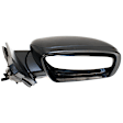 2013 Dodge Journey - Passenger Side Mirror, Power Adjust, Heated, Textured Black, Manual Folding, No Signal Light, No Blind Spot Feature, No Memory, No Puddle Light, No Auto-Dim