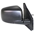 2013 Dodge Journey - Passenger Side Mirror, Power Adjust, Heated, Textured Black, Manual Folding, No Signal Light, No Blind Spot Feature, No Memory, No Puddle Light, No Auto-Dim