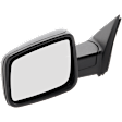 Driver Side Mirror, Manual Adjust, Non-Heated, Manual Folding, Textured Black, No Signal Light, No Memory, No Puddle Light, No Auto-Dim, No Blind Spot Feature
