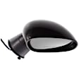 Passenger Side Mirror, Power Adjust, Manual Folding, Non-Heated, Paintable, No Signal Light, No Memory, No Puddle Light, No Auto-Dimming, No Blind Spot Feature
