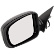 Driver Side Mirror, Power, Manual Folding, Non-Heated, Paintable, No Signal Light, No Memory, No Puddle Light, No Auto-Dimming, No Blind Spot Feature