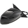 Passenger Side Mirror, Power Adjust, Manual Folding, Non-Heated, Paintable, No Signal Light, No Memory, No Puddle Light, No Auto-Dimming, No Blind Spot Feature